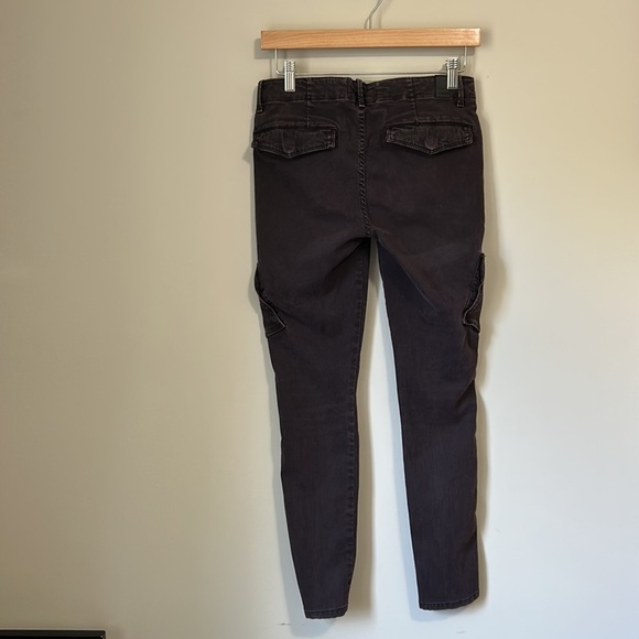 VINCE Slim Cargo Stretch Chino Pockets Mulberry Pants Jeans Sz 26 - Picture 7 of 15